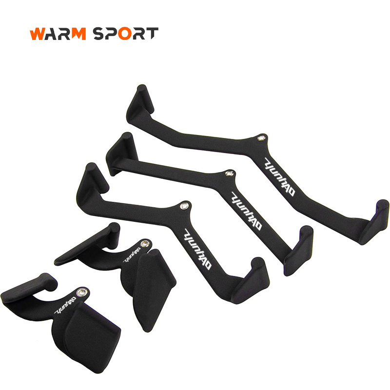 Factory Wholesale Multi-function Fitness 5 Pcs Mag Grip Lat Pull down Attachment Bars