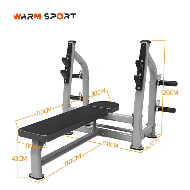 High Quality Functional Gym Fitness Equipment Commercial Incline Weight Lifting Flat Bench For Gym And Home