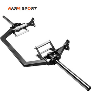 Factory Custom Home Gym Fitness Power Training Stainless Steel Weight Lifting Hex Squat Trap Bar