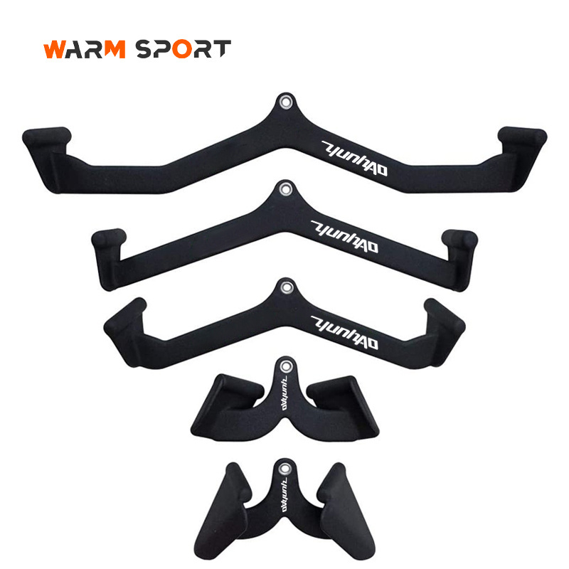 Factory Wholesale Multi-function Fitness 5 Pcs Mag Grip Lat Pull down Attachment Bars