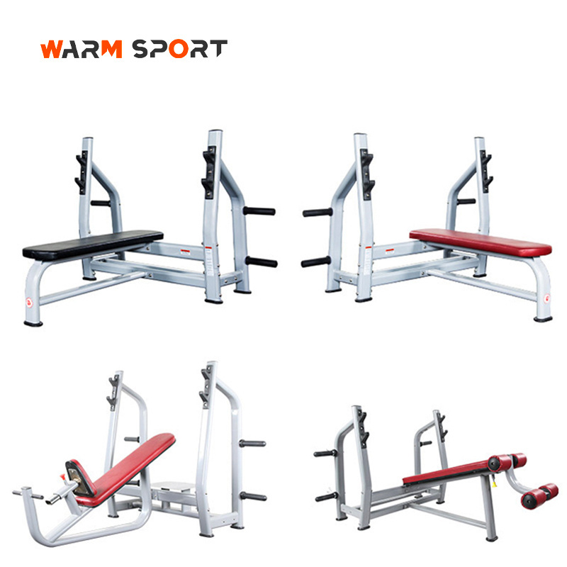 High Quality Functional Gym Fitness Equipment Commercial Incline Weight Lifting Flat Bench For Gym And Home