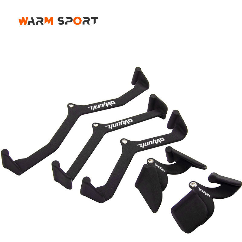 Factory Wholesale Multi-function Fitness 5 Pcs Mag Grip Lat Pull down Attachment Bars