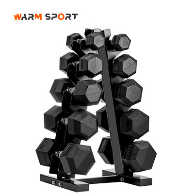 Wholesale Commercial Gym Equipment 3 6 10 Pairs A Frame Tree Dumbbell Rack For Home Gym