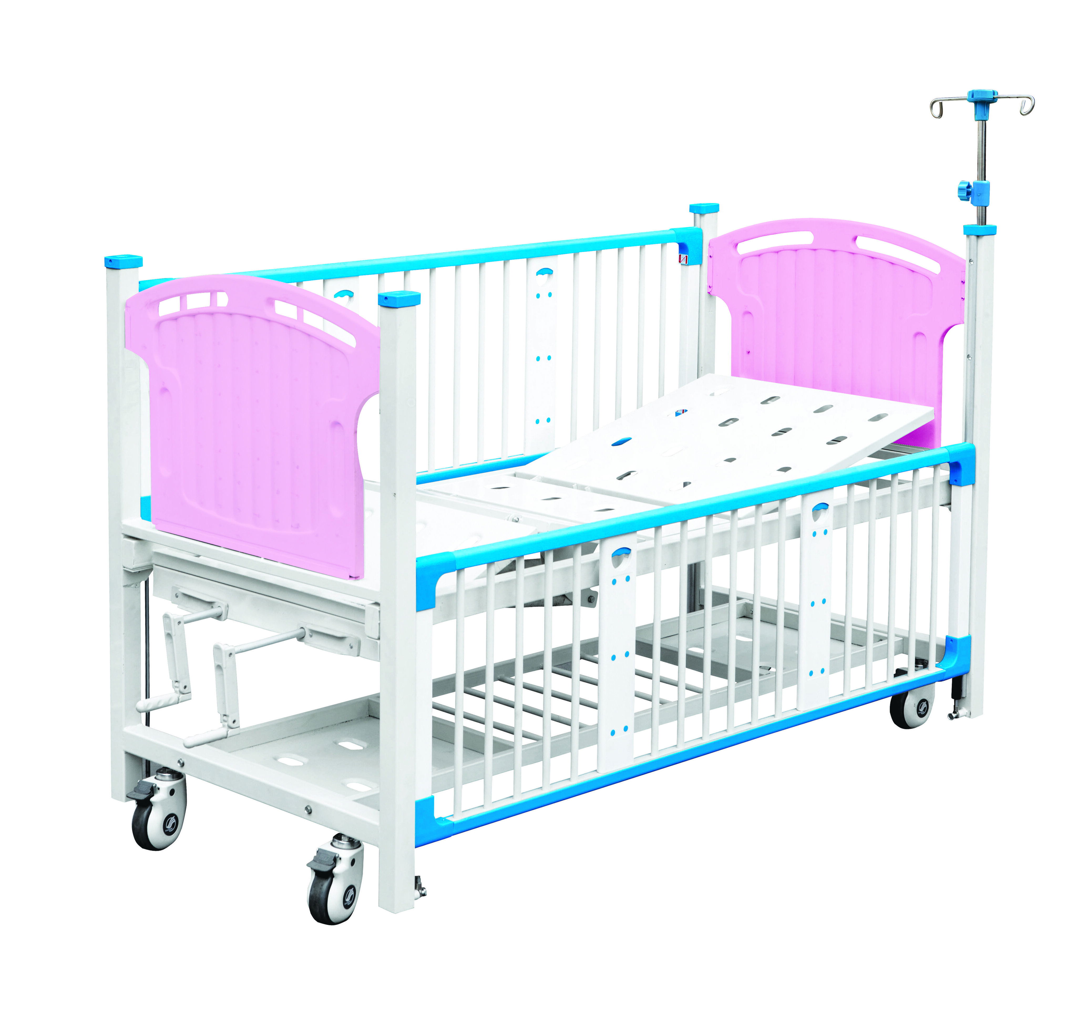 Safest Three-Crank Hand-Operated Children's Bed