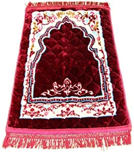 Prayer Mat Household Modern Jacquard Polyester Area Muslim Prayer Mat