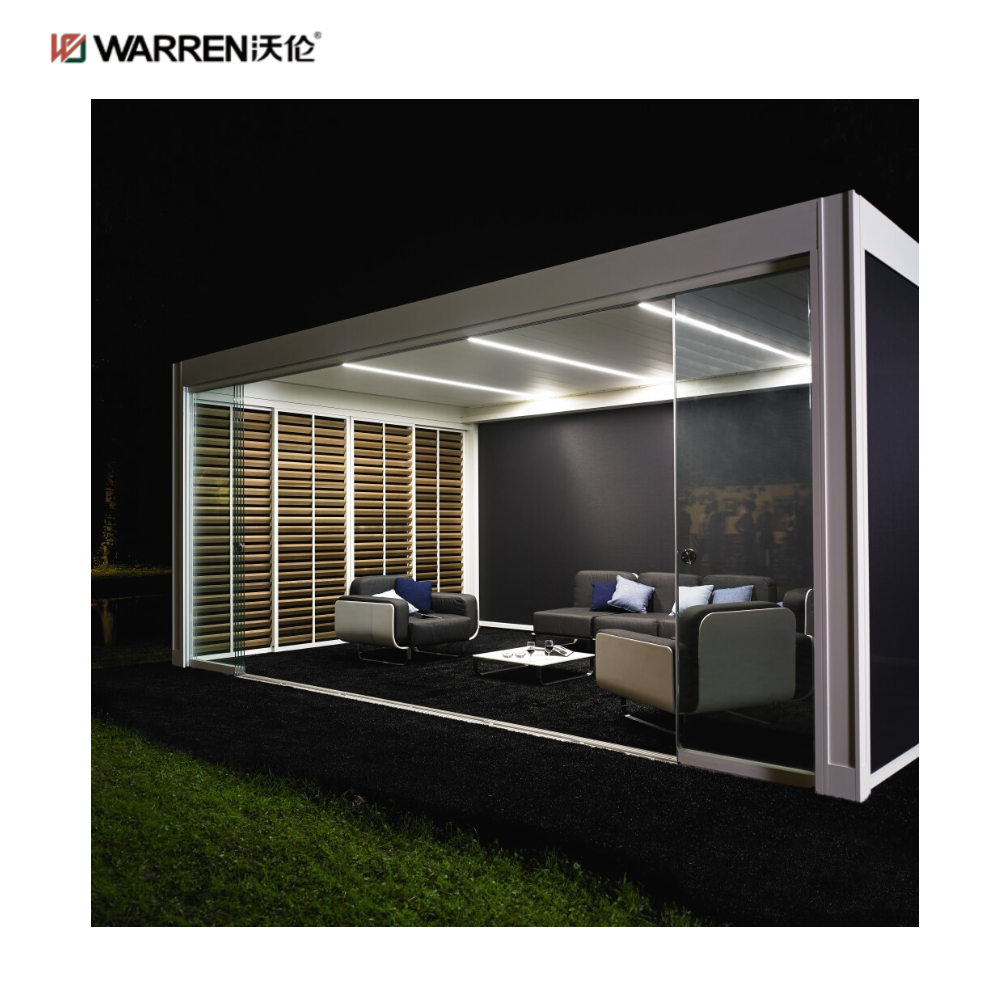 Warren 8x8 Pergola Gazebo Outdoor Garden With Waterproof Roof A Pergola Opens And Disappears