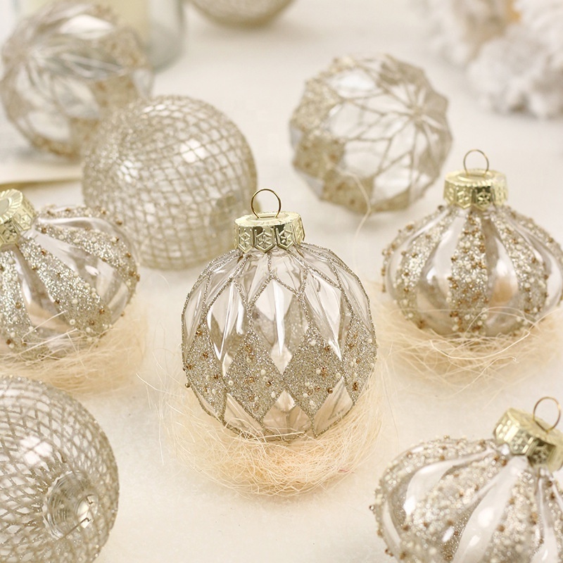 Christmas Tree Ornaments Balls for The House Christmas Decoration Supplies Christmas Bulbs Ornaments for Xmas Tree Ornaments