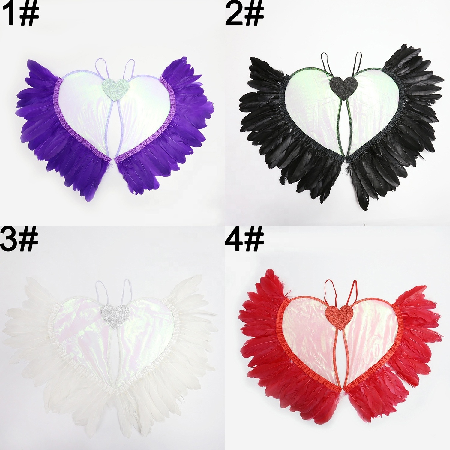 Large Feather Angel Wings White Feather Angel Wings Costume Butterfly Fairy Wings Costume for Women Girl for Home Party Wear