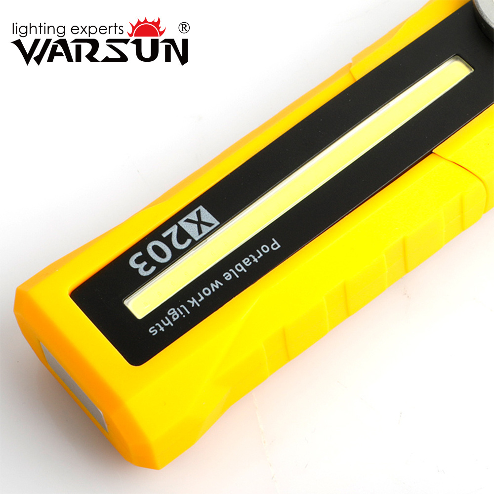 Warsun X203  Waterproof 1000lm Work Light Multifunctional Magnetic Plastic Portable Rechargeable Work Light