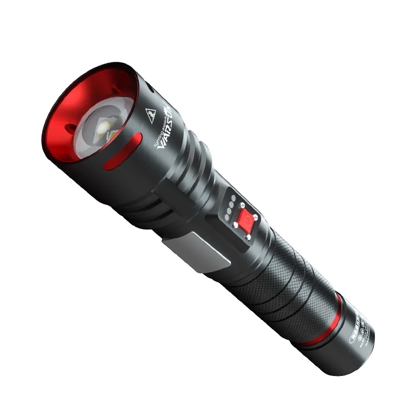 WARSUN Multifunctional 1000Lm 4500Mah IP55 Zoom High Mode Long Shot Camping Lantern Flashlight Battery Operated Lights