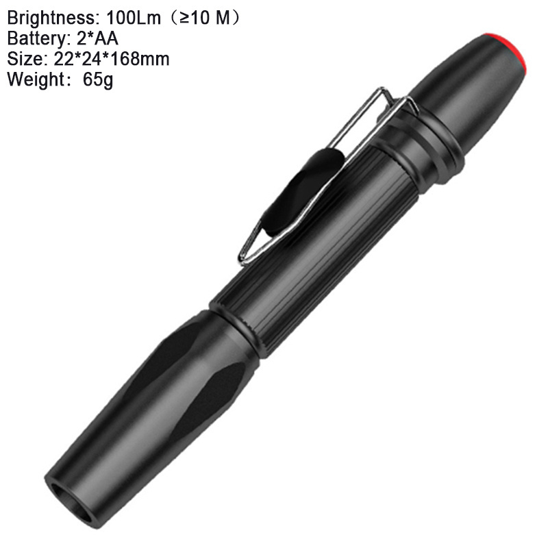 WARSUN Pen UV pencil portable small medical 2*AA Aluminium Alloy Multifunctional flashlight Torch IP44 100lm R089