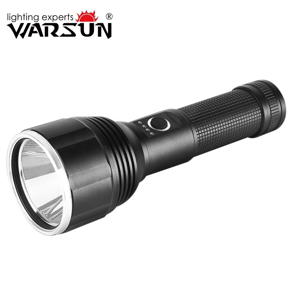 Warsun  SST40 Long Range 400 Meters Explosion Proof Bike Flashlight for Outdoor Sports