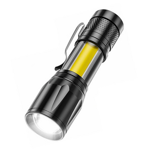 Warsun 511 Multifunctional high lumen 300Lm  IPX4 waterproof portable torch pen clip Rechargeable Key chain zoomable Flashlight