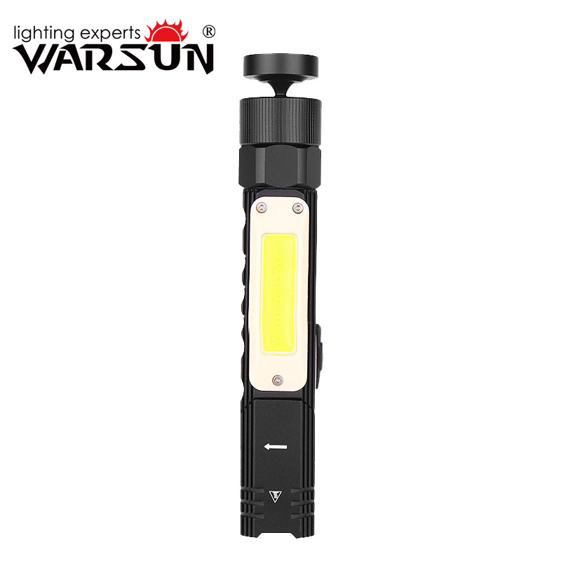 Warsun SQ01Outdoor IP44 2000mAh Battery 1100Lm detachable Multifunctional EDC Magnetic Suction Tool Light Led Flashlight