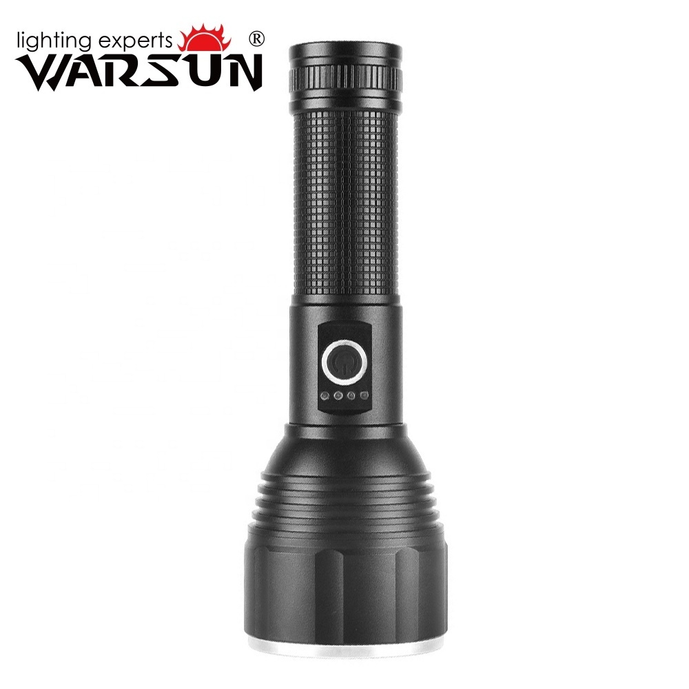 Warsun  SST40 Long Range 400 Meters Explosion Proof Bike Flashlight for Outdoor Sports