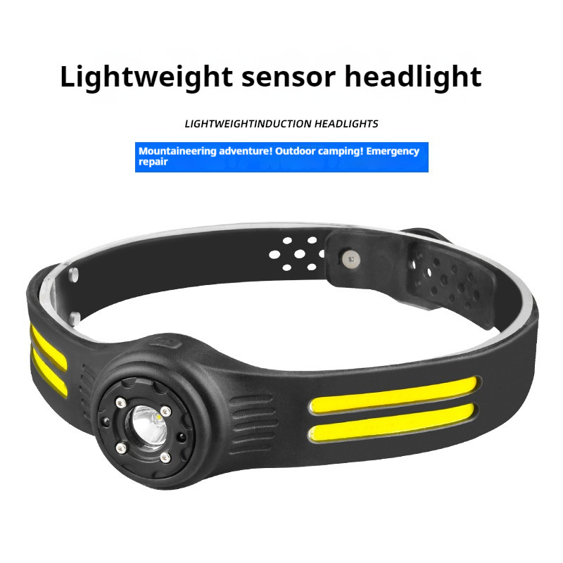 WARSUN Outdoor T134  800Lm IPX5 XPE COB Polymer Lithium Recharging Headlamp Headlight Bright Headlamp for Hunting