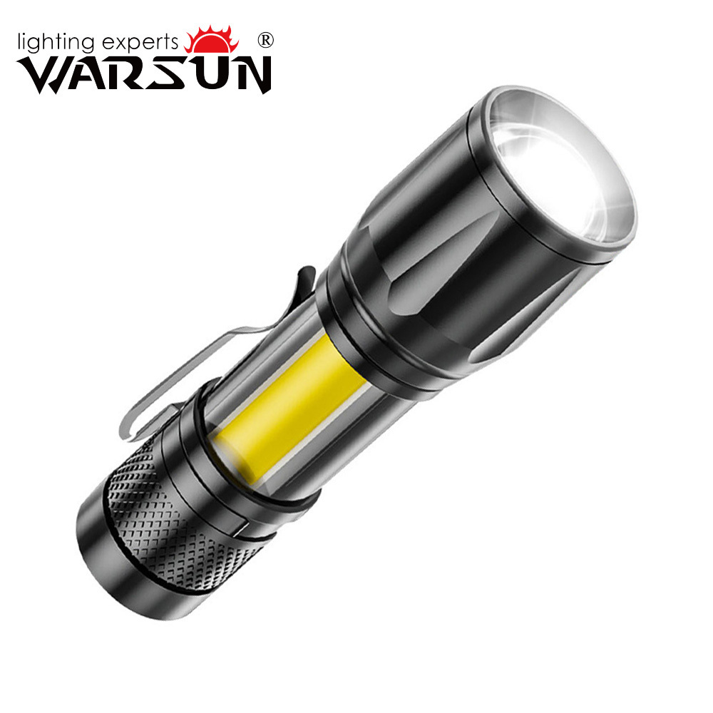 Warsun 511 RTS 1000 Lumen 6061 Aluminium alloy IPX4 Portable small portable Torch Lamp Light Carry clip Rechargeable flashlight