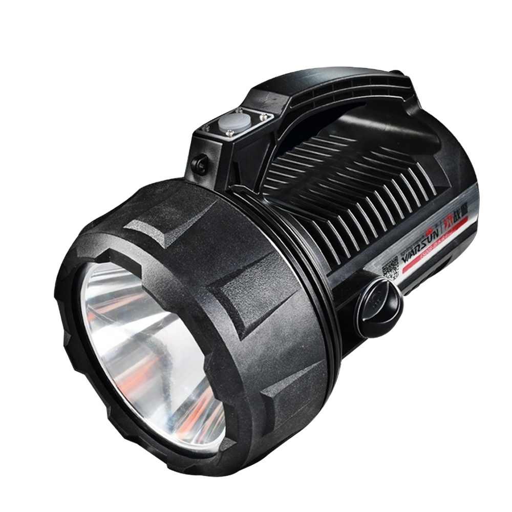 WARSUN Outdoor 600 Lumen M-USB  Explosion-proof Rechargeable Portable Led Waterproof Searchlight For Camping