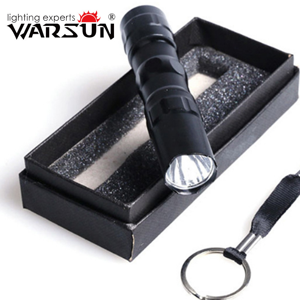 Warsun 2013 Multifunctional high lumen 200Lm IP44 waterproof mini portable torch Rechargeable Key chain aluminum Flashlight