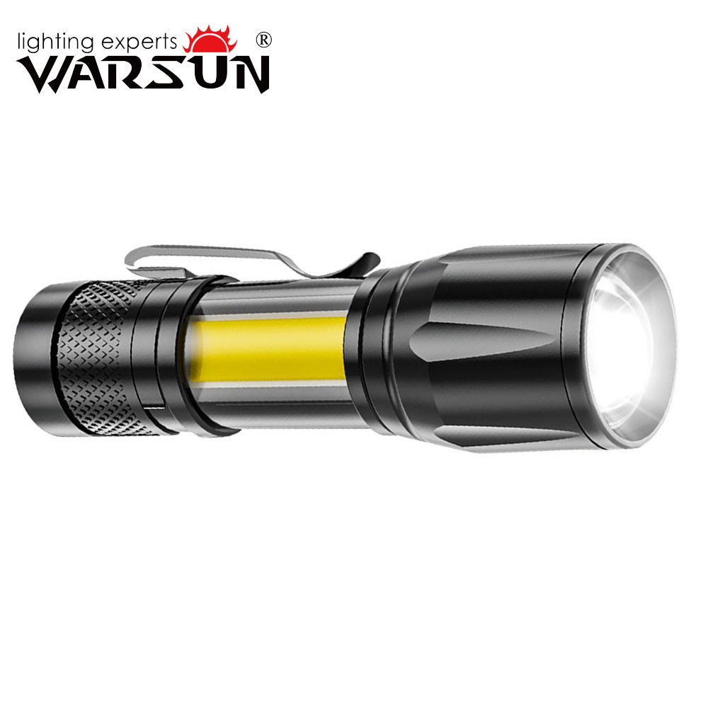 Warsun 511 RTS 1000 Lumen 6061 Aluminium alloy IPX4 Portable small portable Torch Lamp Light Carry clip Rechargeable flashlight