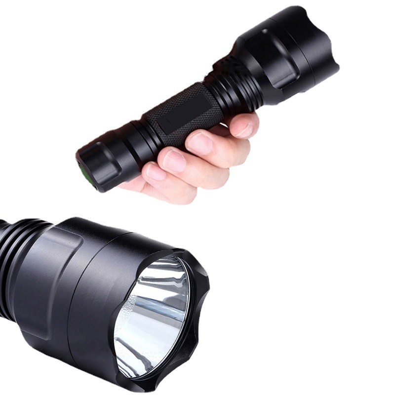 Warsun C8 Warning Rechargeable UV 850nm Dry Battery Torch Waterproof Portable Aluminium Outdoor Flashlight