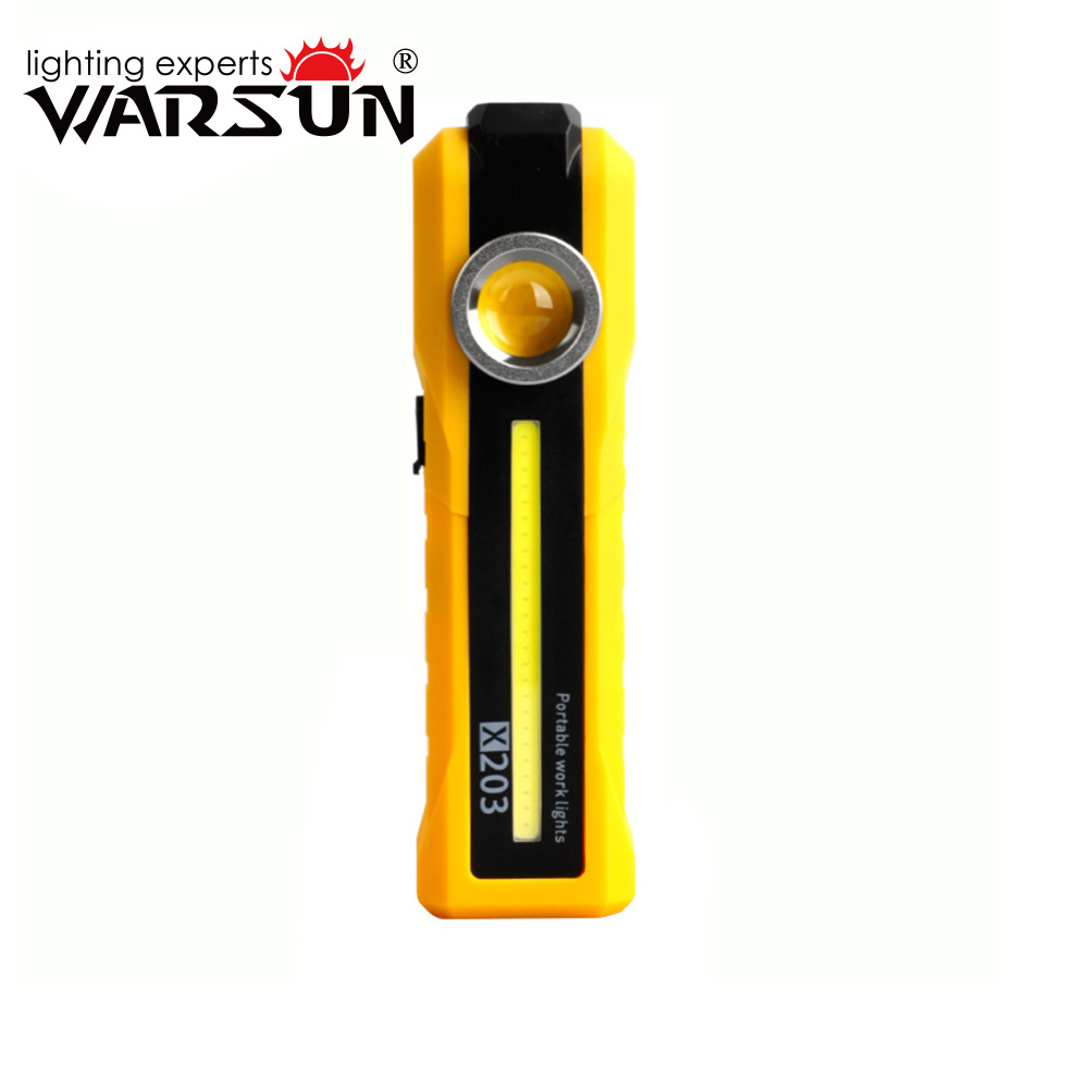 Warsun X203  Waterproof 1000lm Work Light Multifunctional Magnetic Plastic Portable Rechargeable Work Light