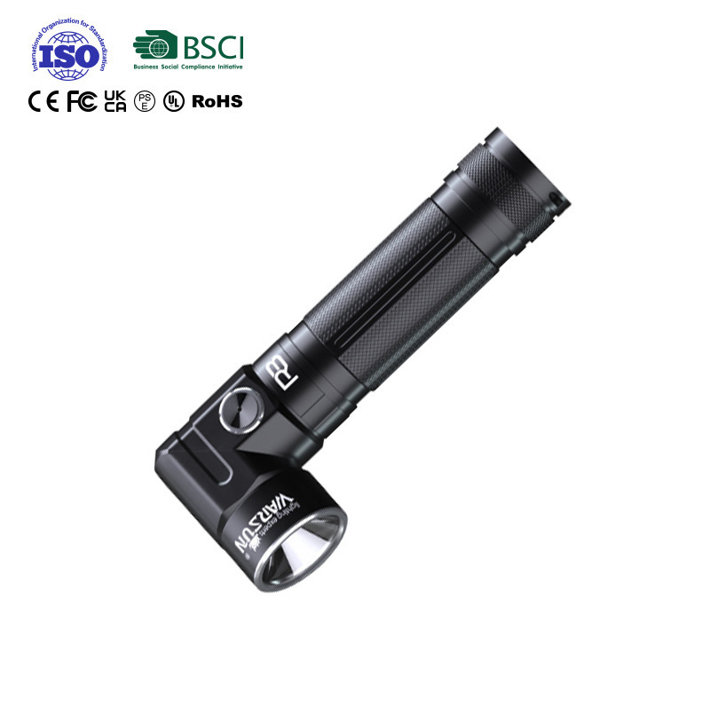 Warsun R3 Multi-purpose tool SST40 Magnetic Head rotation 90 degree Mini Led IP45 Torch 1000lumen Rechargeable Tool Flashlight