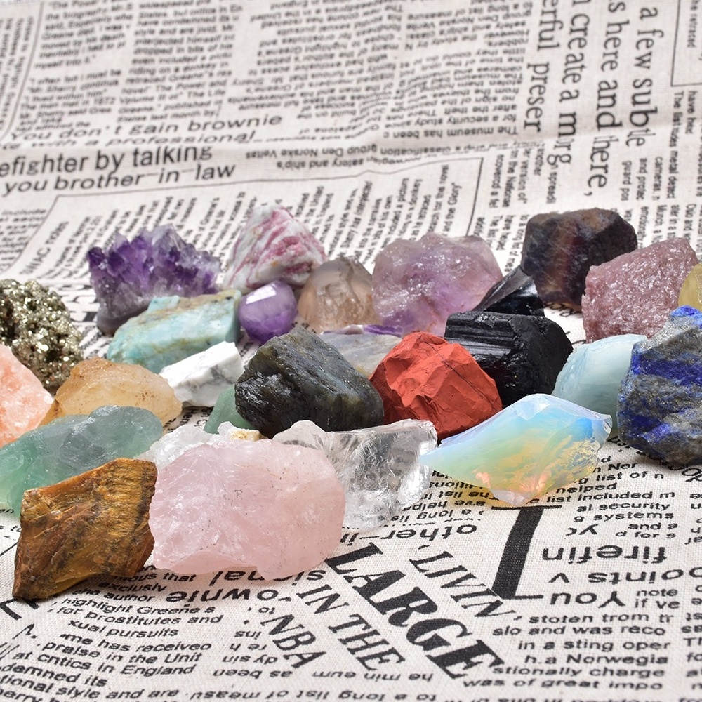 Wholesale Raw Gemstone Mineral Irregular Reiki Chakra Crystals Healing Stones Rough Crystal Stone