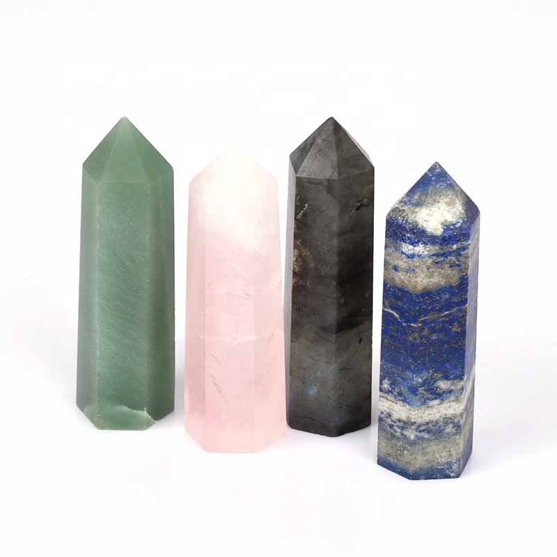 Wholesale Natural mixture Crystal Stone Double Terminated Wand Points For Sale Crystal Stones For Healing