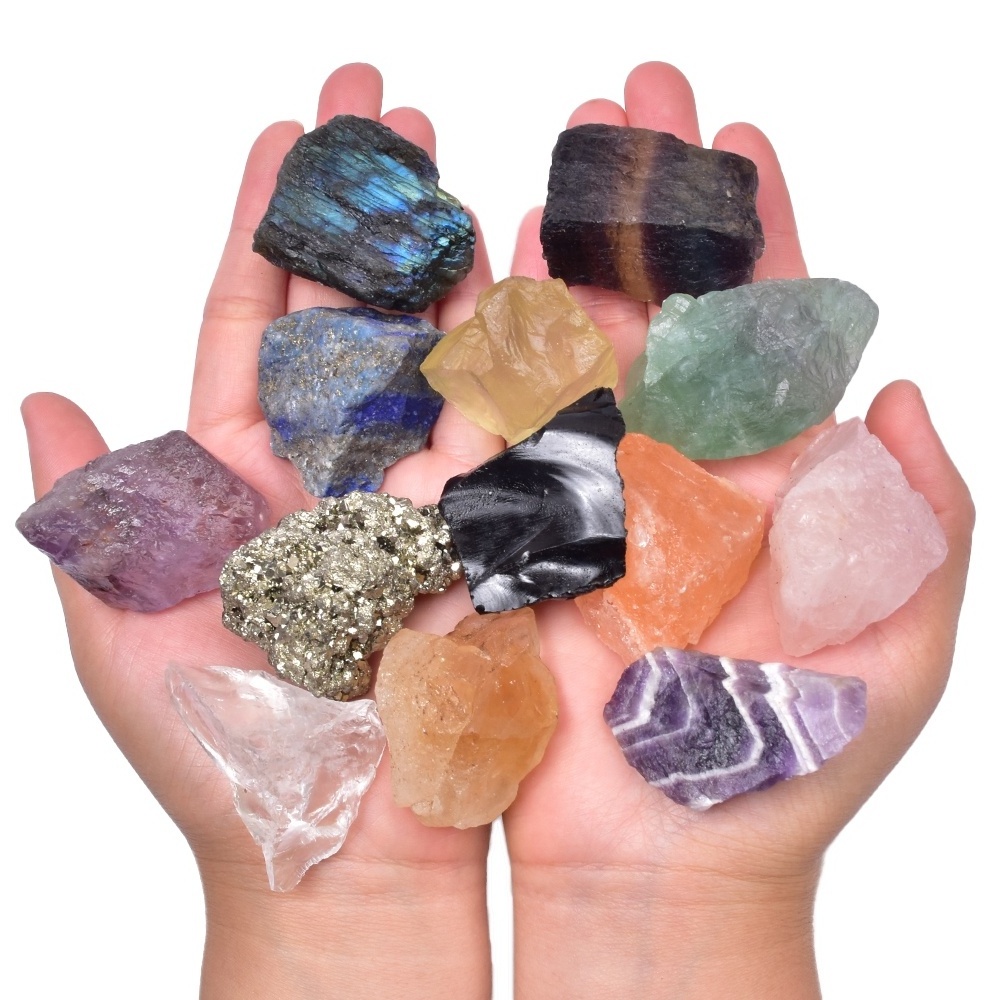 Wholesale Raw Gemstone Mineral Irregular Reiki Chakra Crystals Healing Stones Rough Crystal Stone