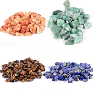 Wholesale natural polished crystal healing stone chips tumbled stones crystal