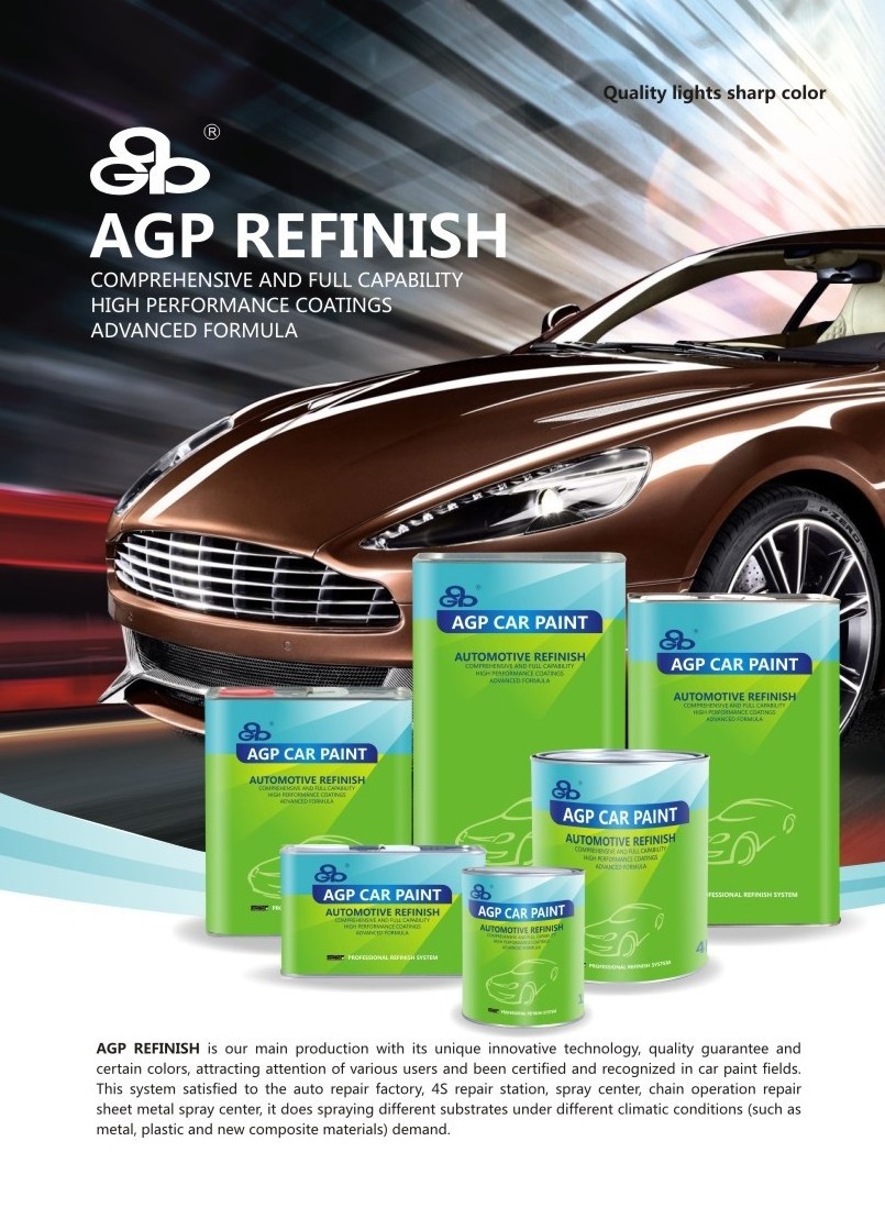 High Gloss AG 888 ST Clear Coat Car Refinish for Car Paint