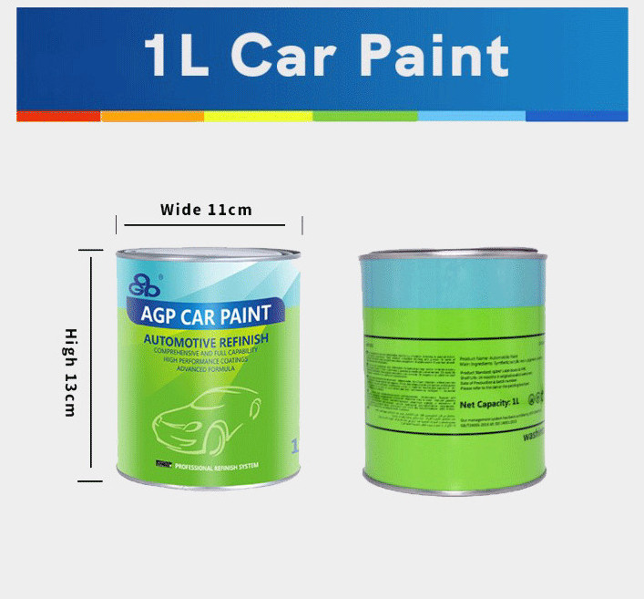 Metallic Effect AGP Brand Auto Paint Car Paint Mixing System Acrylic Car Paint