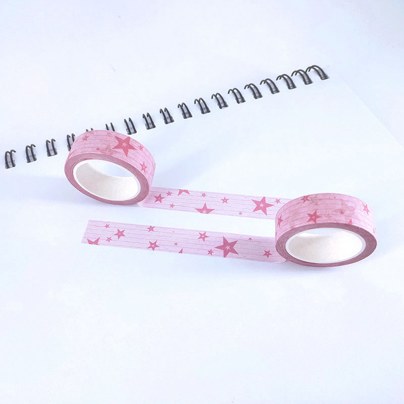 Waterproof OEM custom printed washi tape wholesale washi paper tape