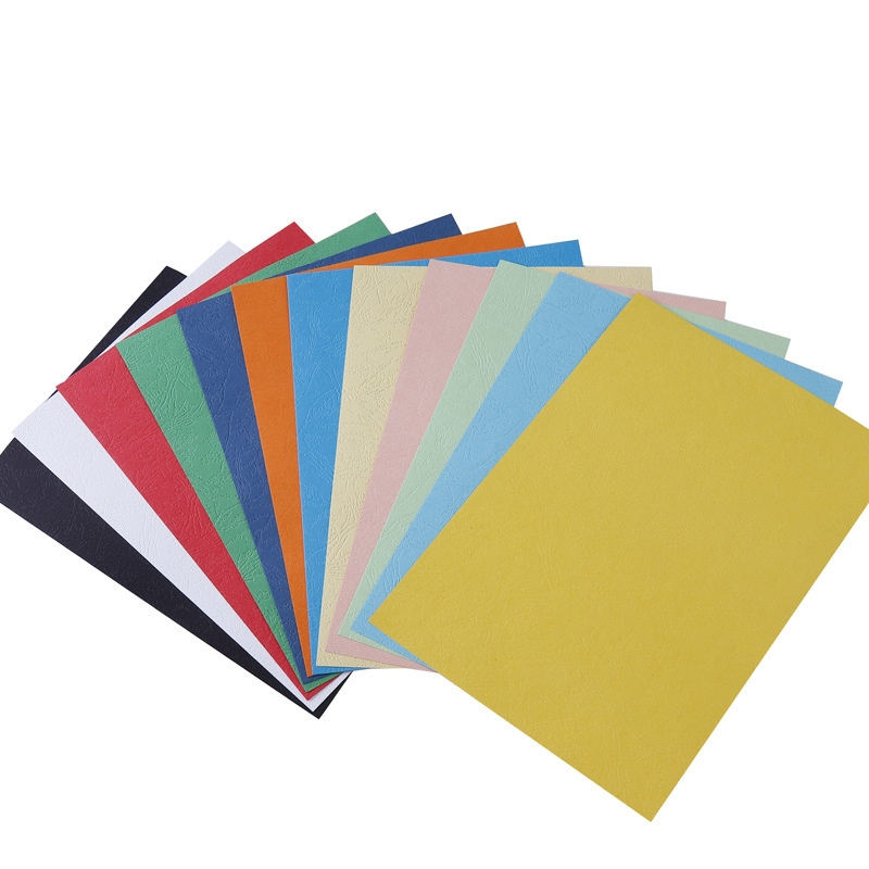 Lustrous Appearance Colored Embossed Textured Paper Cardstock For Gift Boxes Wrapping Paper