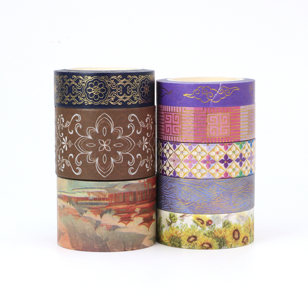 Wholesale Manzawa New Chinese Vintage Pattern Series Washi Tape