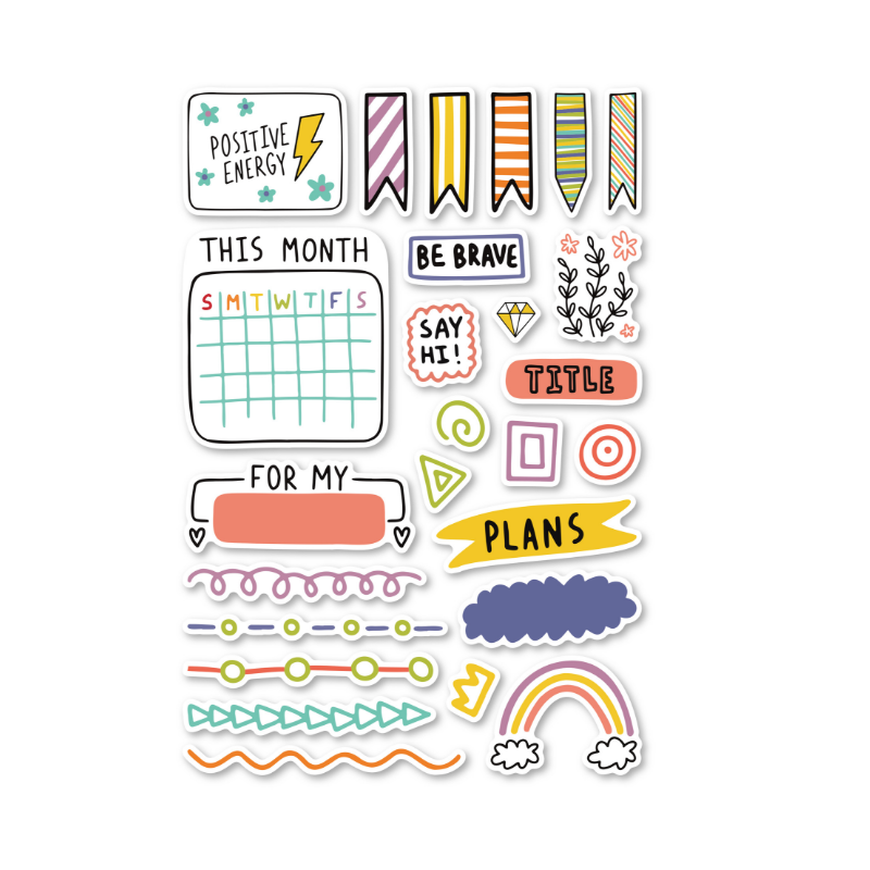 240 Pieces Planner Stickers For Personal Daily Work Study Encouragement Motivational Quotes Positive Sticker