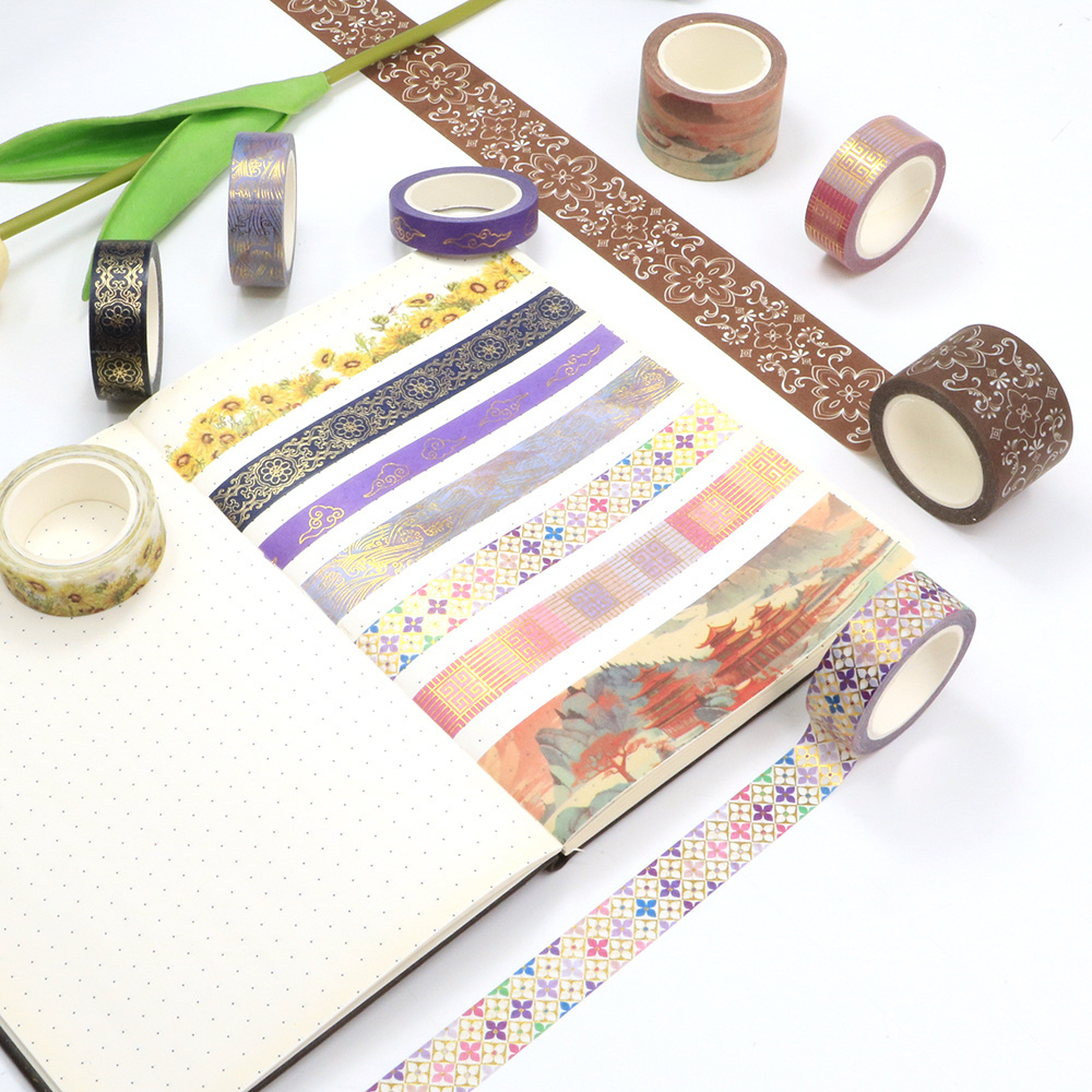 Wholesale Manzawa New Chinese Vintage Pattern Series Washi Tape