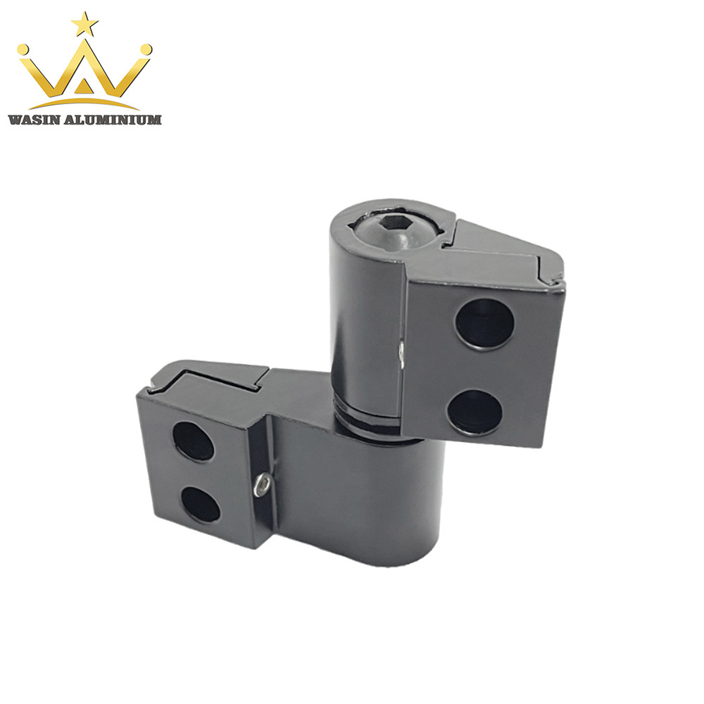 High Quality Hardware Accessories Aluminium Door Extrusion Hinges Casement Gate Frame Heavy Duty Aluminum Hinge