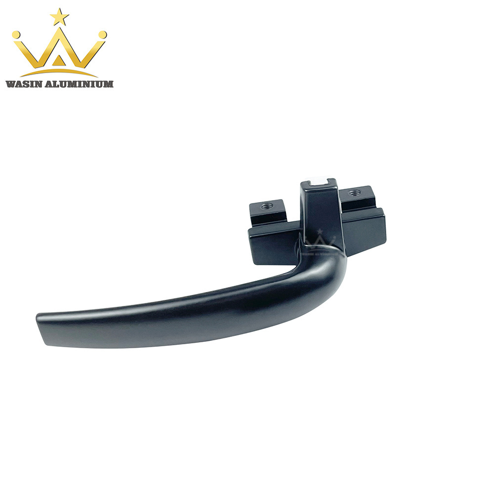 Hardware Accessories Matt Black Casement Glass Windows Crank Handles Durable Aluminum Window Pull Handle