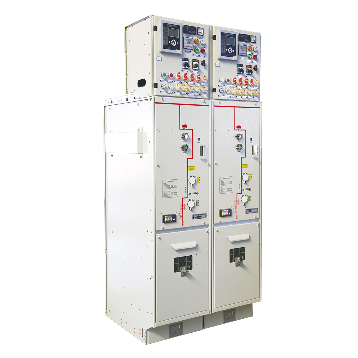 SF6 Gas Analyzer Refilling Device Medium Voltage Switchgear Medium Voltage Switchgear With Gas Circuit Breaker Ring Main Unit