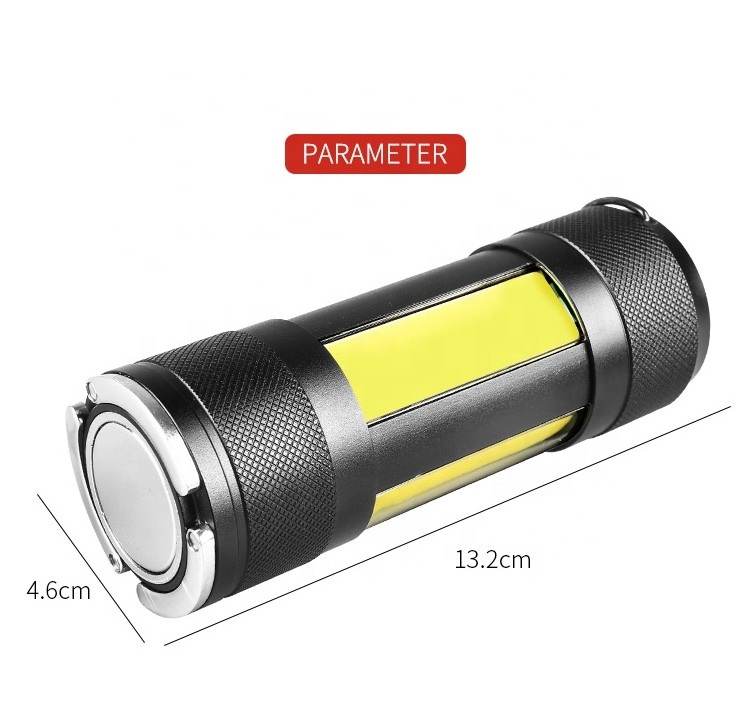 Wason 2023 New Multifunction Outdoor COB Flood Light Magnetic Flashlight Portable Hanging Camping Rechargeable Torch With Tripod