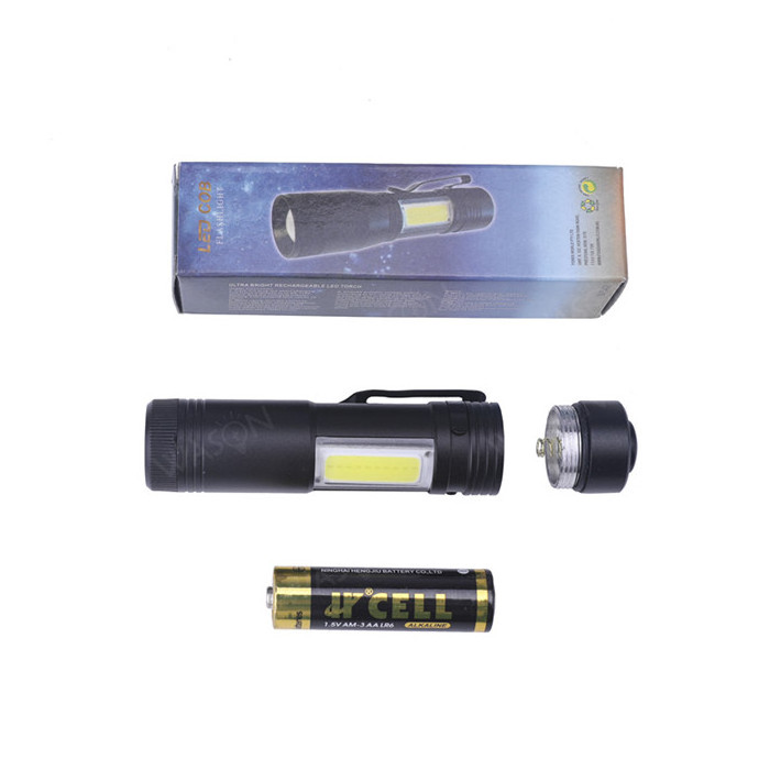 Wholesale Cheap Bulk Discount Gift Hand Torch Led Flashlight Cob Mini Inspection Light