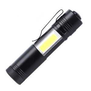 Wholesale Cheap Bulk Discount Gift Hand Torch Led Flashlight Cob Mini Inspection Light