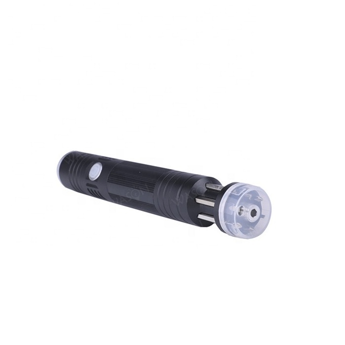 Wason Multifunction Rechargeable Aluminum Alloy Tool Led Torch Light With Screw Driver Set