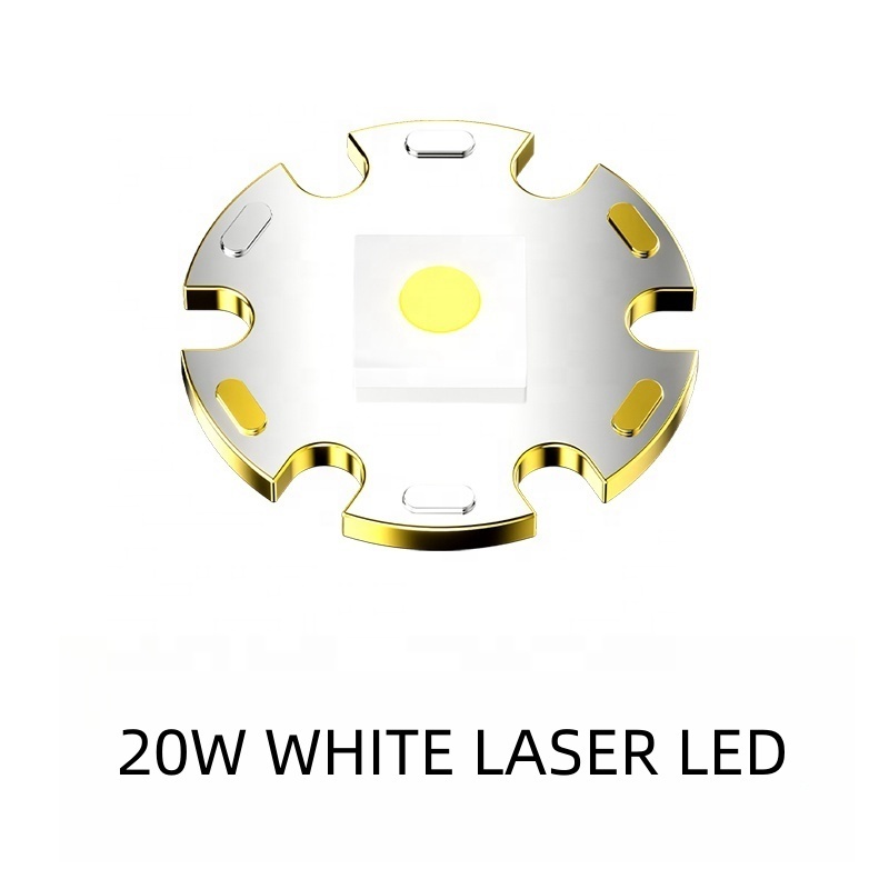 2024 Hot Sale 20W Most Powerful White Laser 600 Meters Long Range Rechargeable Zoom Led Torch Light With Digital Battery Display