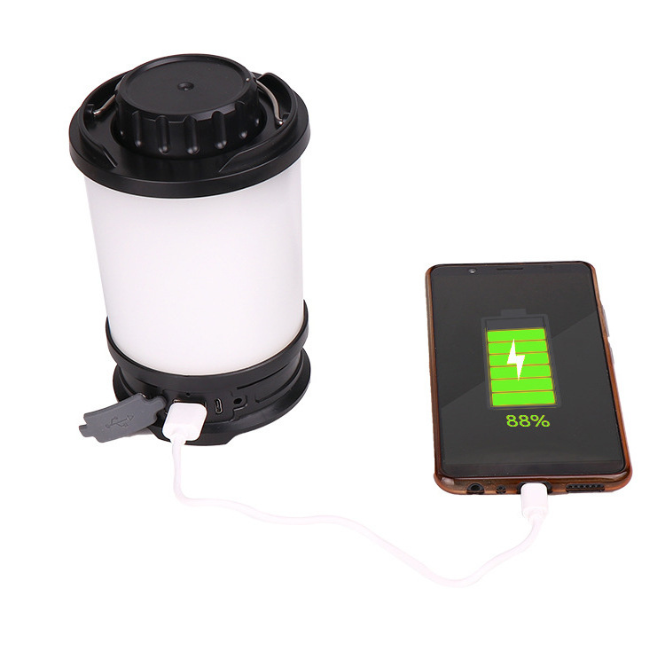 Wason Good Quality High Lumen Portable Camping Led Lantern 18650 Battery Powered Rechargeable Outdoor Camping Light On Sale