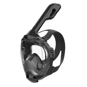 Wholesale Snorkeling Adult Kids 180 Panoramic Full Diving Face Mask Snorkel Mask With Camera Mount