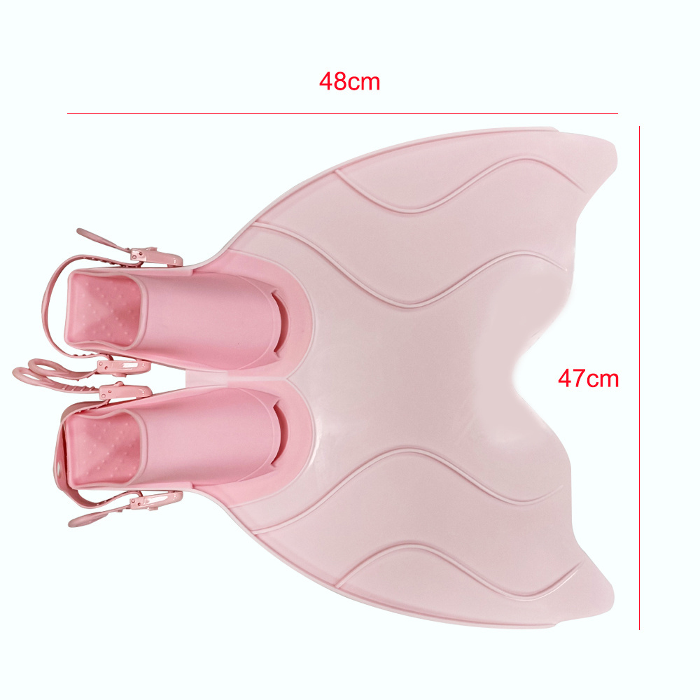 Monofin Freediving Mermaid Flipper Diving Swimming Fins Flipper Diving Swimming Fins Snorkeling Shoes Free Swim Training