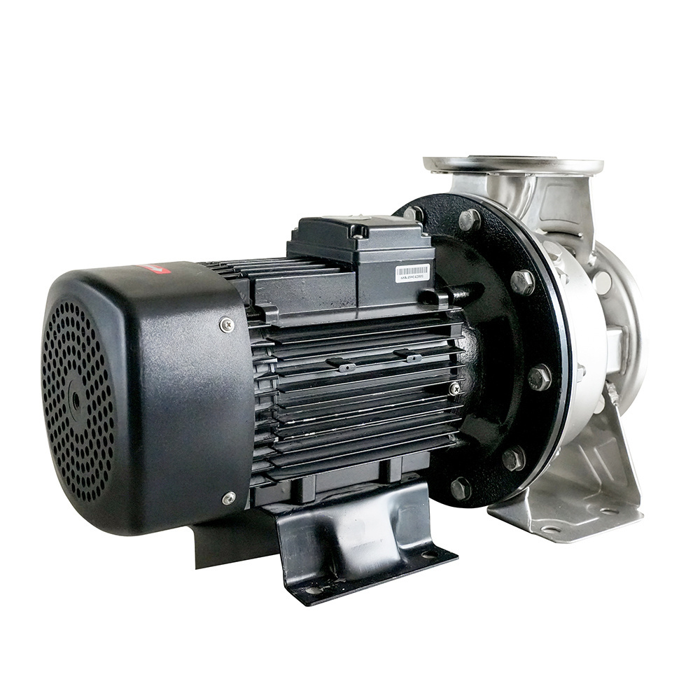 Single stage end suction industrial stainless steel centrifugal water pump